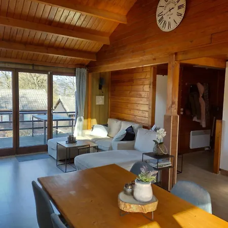 木屋 Bij Bart & Inge-la Boverie-chalet Nr 79 *